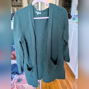 Madewell Women's Green Sweater Cardigan